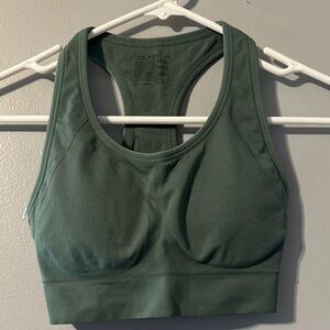 Jockey Women's Olive Sports Bra Size Med